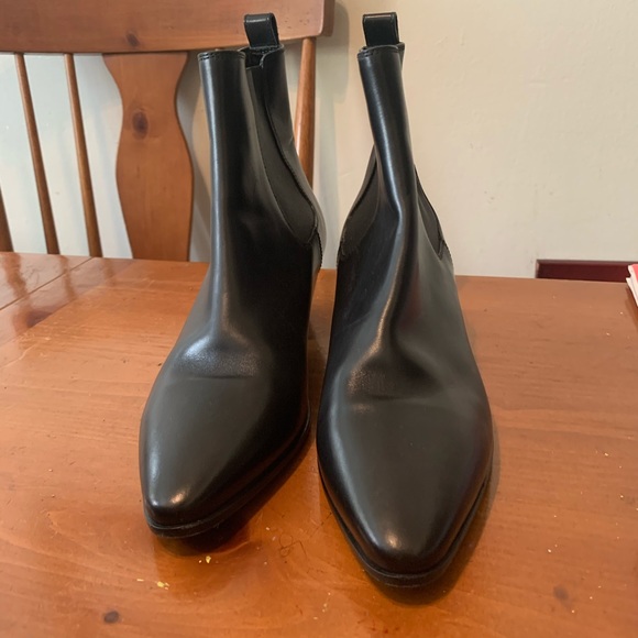 Saint Laurent Western Ankle Booties - Picture 2 of 3